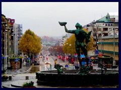 Göteborgs Konstmuseum towards Götaplatsen and Avenyn